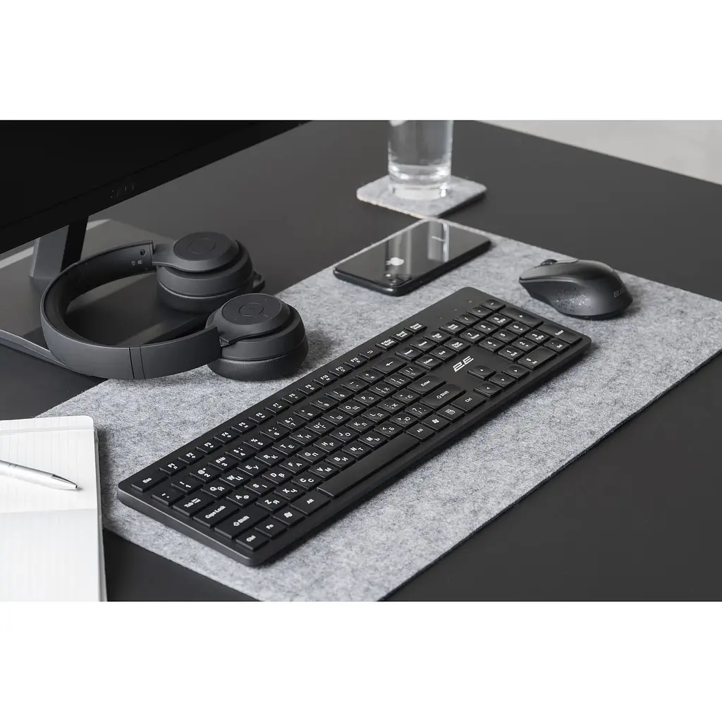 Клавіатура 2E KS260 WL UA Black (2E-KS260WB) [150959] - фото 9