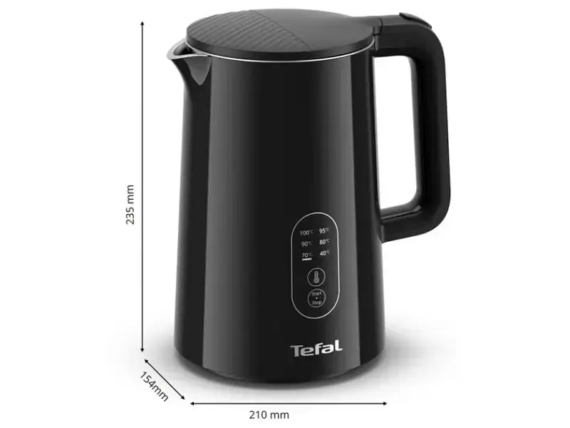 Електрочайник Tefal Thermo Protect Control Black (KO6518E0) - фото 2