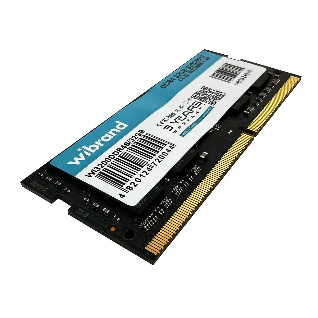 Модуль пам'яті для ноутбука SoDIMM DDR4 32GB 3200 MHz Wibrand (WI3200DDR4S/32GB) - фото 2