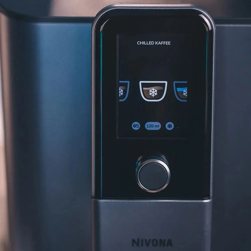 Кофемашина Nivona Nivona CafeRomatica, 1.8 л зерно+молотый жемчужно-голубой - фото 6