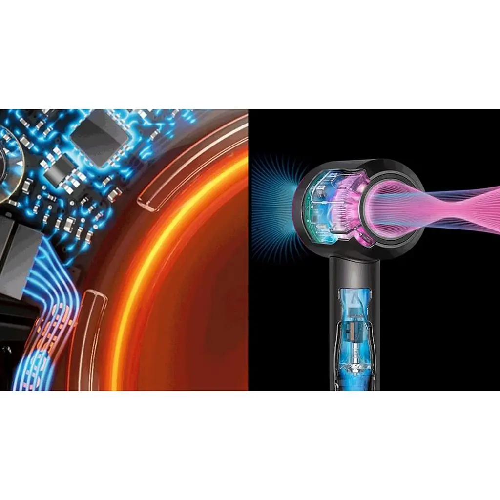 Фен Dyson Supersonic Nural Straight+Wavy Prussian Blue/Rich Copper (122612-01) [141800] - фото 6