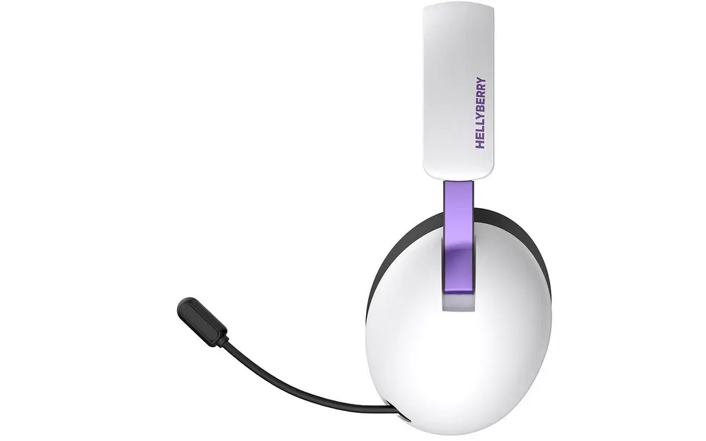 Bluetooth-гарнiтура Hator Hellyberry HH30 Wireless Білий/Фіолетовий (HH30_wireless_WV) - фото 3