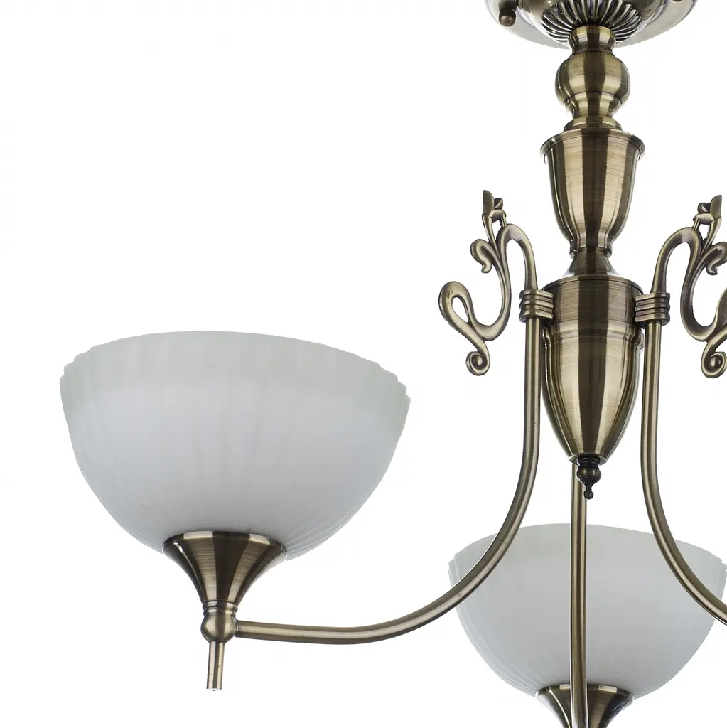 Люстра потолочная Brille для кухни E27 AB (BKL-494S/3) - фото 2