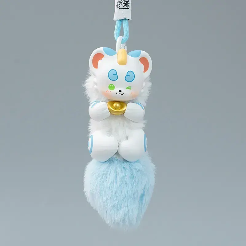 Колекційна іграшка з кільцем 10/10 Toys Fabulous Beasts серія Divine Beast Treasure blind box (QWYS402) - фото 9