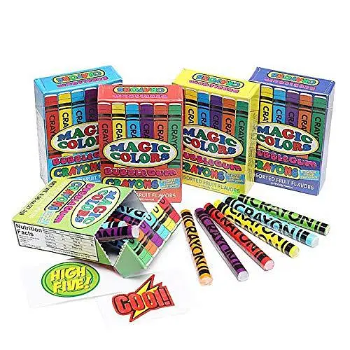 Жуйки-Крейда Magic Colors Bubblegum Crayons 27.2 g - фото 4