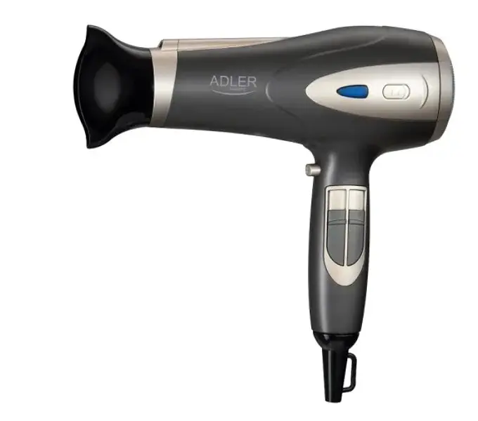 Фен ADLER AD 2248 gray champagne (дифузор)