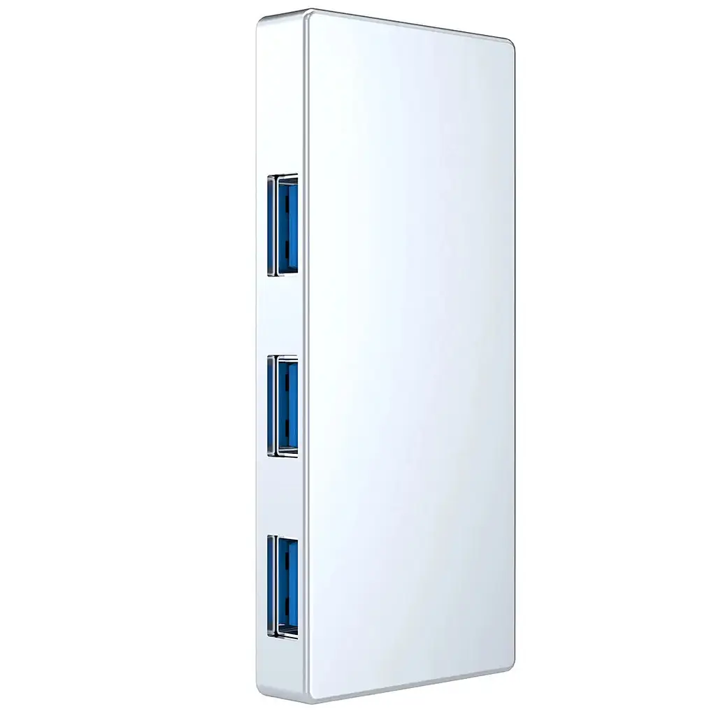 USB-адаптер Vokamo HT3, 4 в 1 HUB з вбудованим шнуром Type-C - фото 2