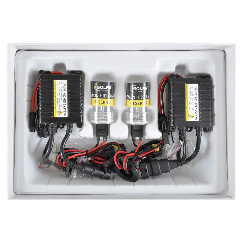 Комплект ксенона Solar H1 5000K 85V 35W P14.5s KET+Ballast 2 шт. (4150) - фото 2