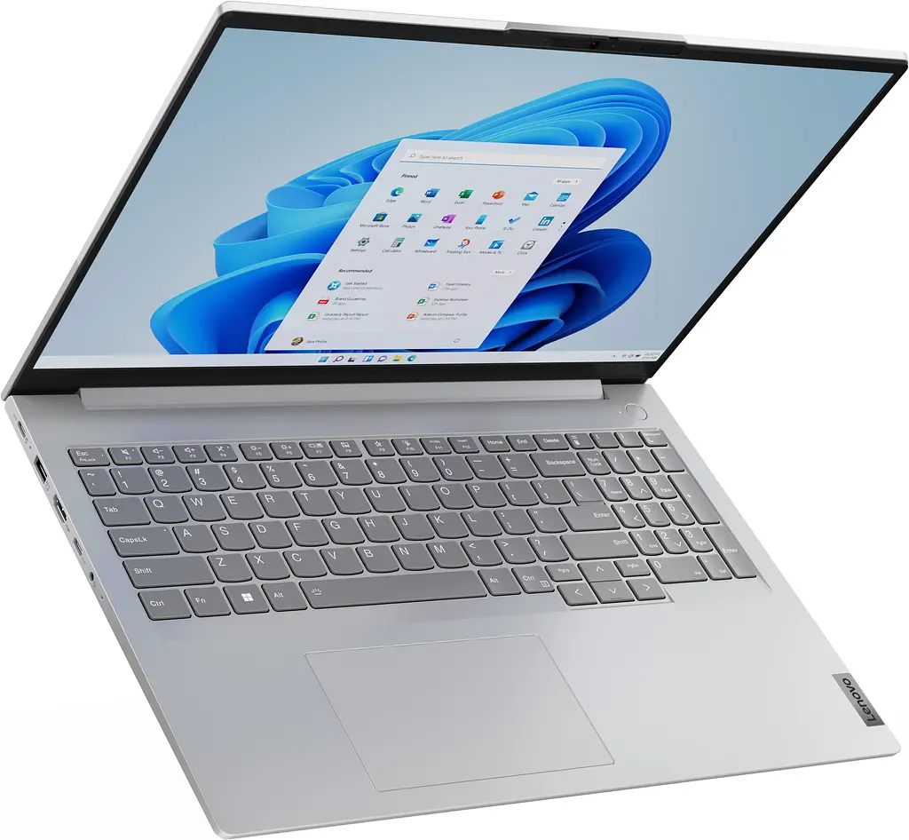 Ноутбук Lenovo ThinkBook 16-G6 16' WUXGA IPS AG, AMD R5-7430U, 16GB, F512GB, UMA, DOS, сірий (21KK008PRA) - фото 7