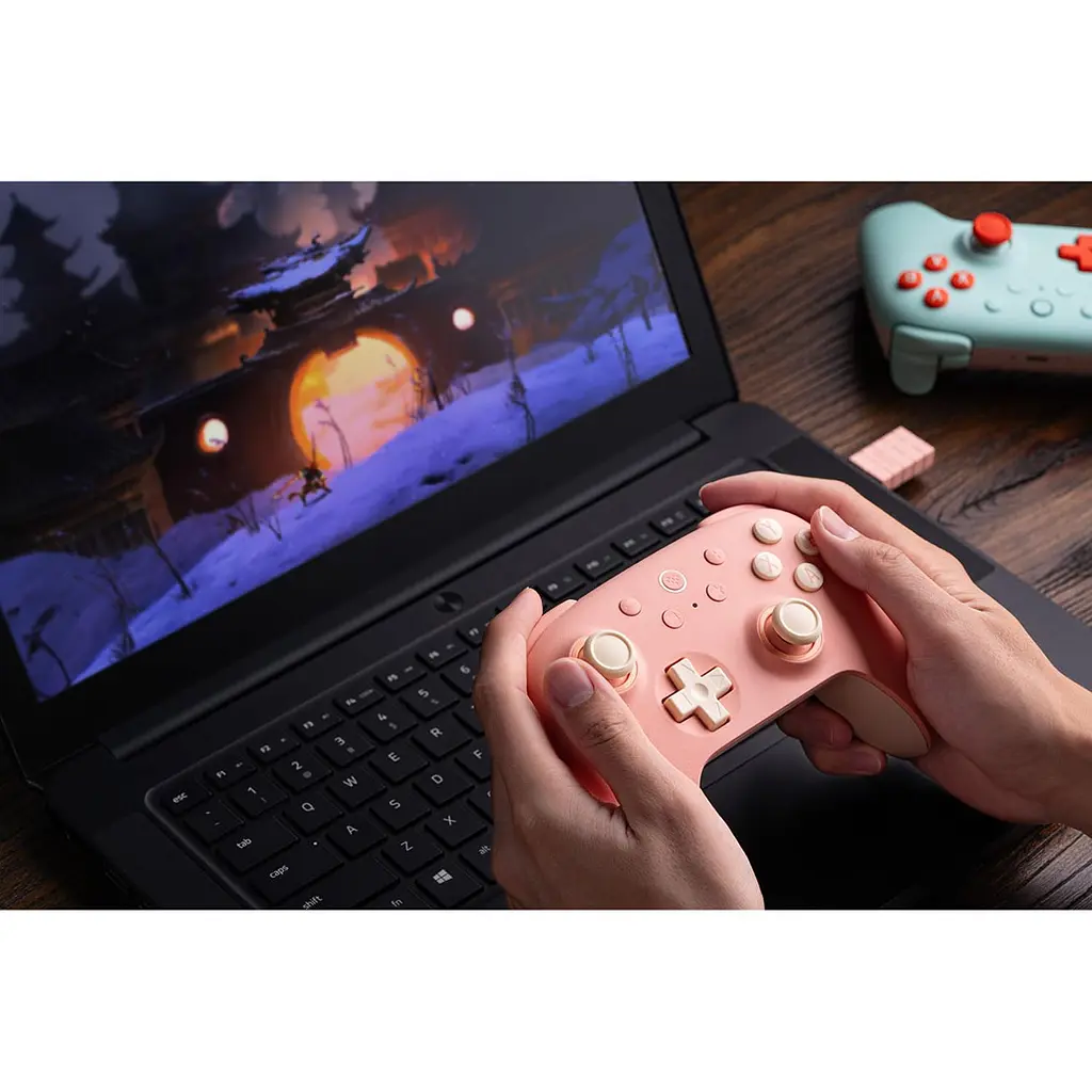 Геймпад 8BitDo Ultimate 2C 2.4G Wireless 81HD Peach Edition [122640] - фото 10