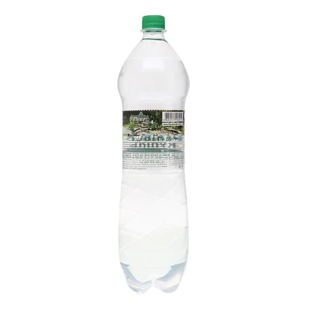 Питьевая вода Дереновская Купель слабогазированная 1.5 л - фото 3
