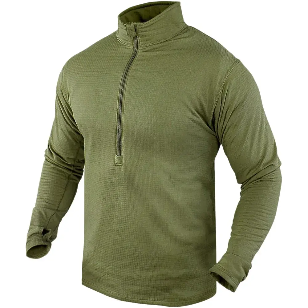 Термокофта Condor-Clothing Base II Zip Pullover XL Olive drab