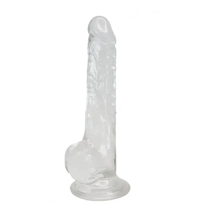 Фалоімітатор на присосці Alive Jelly Dildo Lusty, 18 см