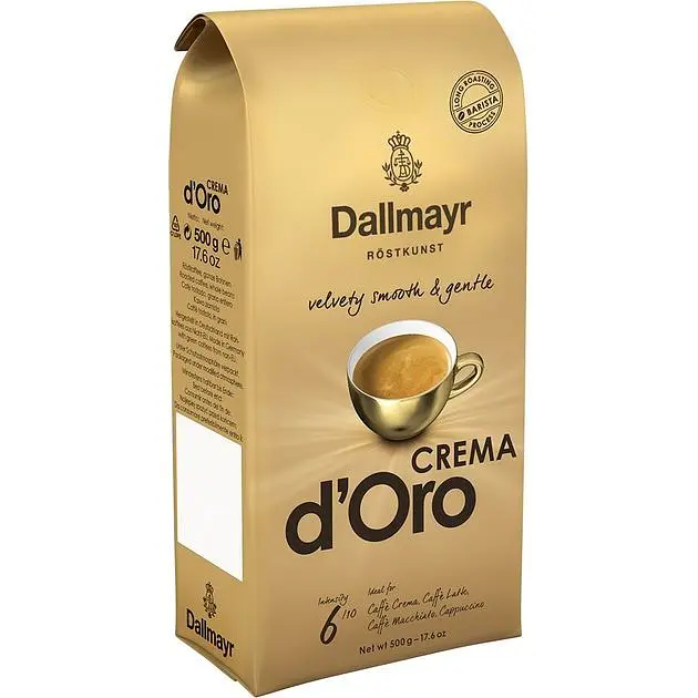 Кава в зернах Dallmayr Crema d'Oro смажена 500 г   - фото 2