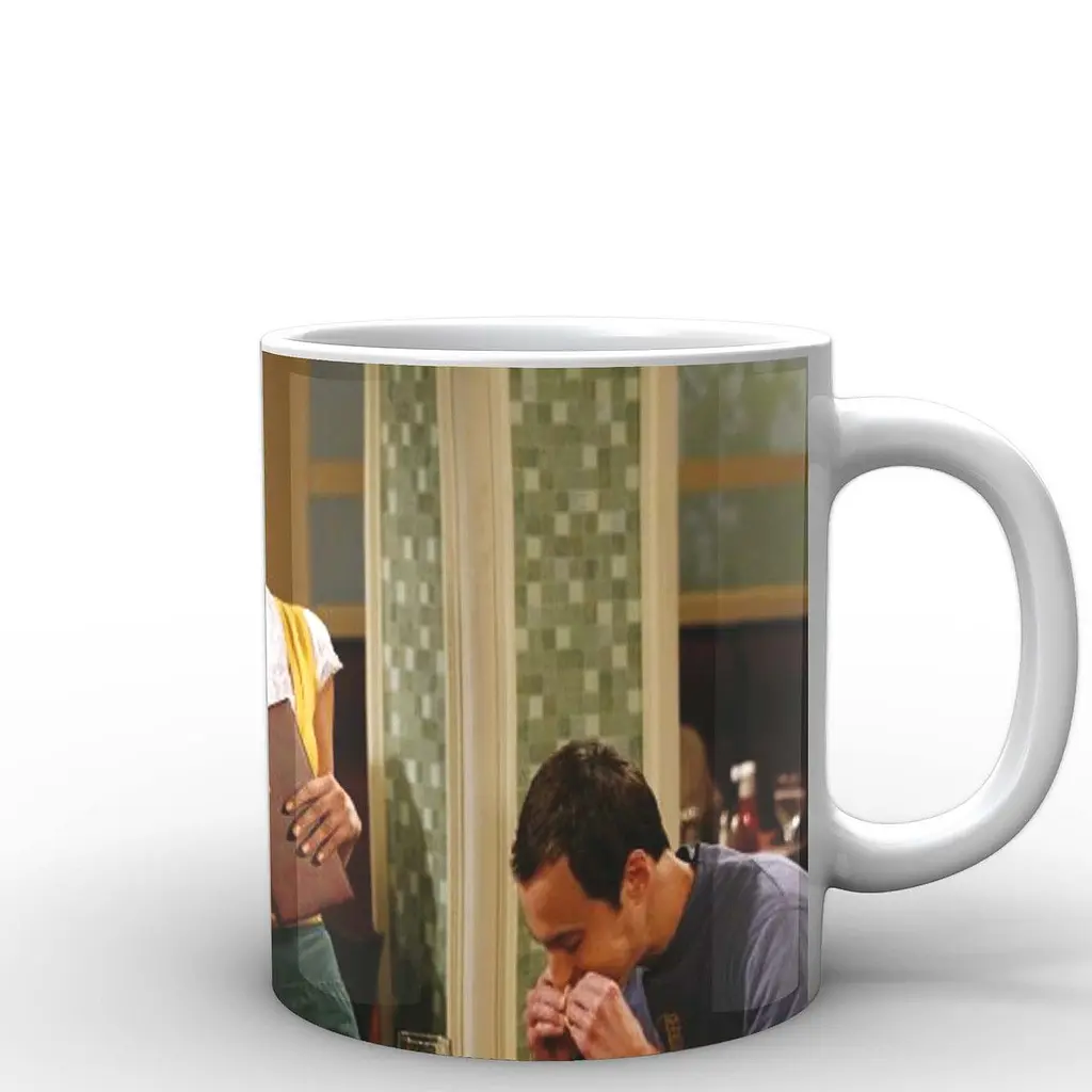 Кружка GeekLand Теория большого взрыва The Big Bang Theory Пенни официантка BB.002.38 330 мл белая - фото 3