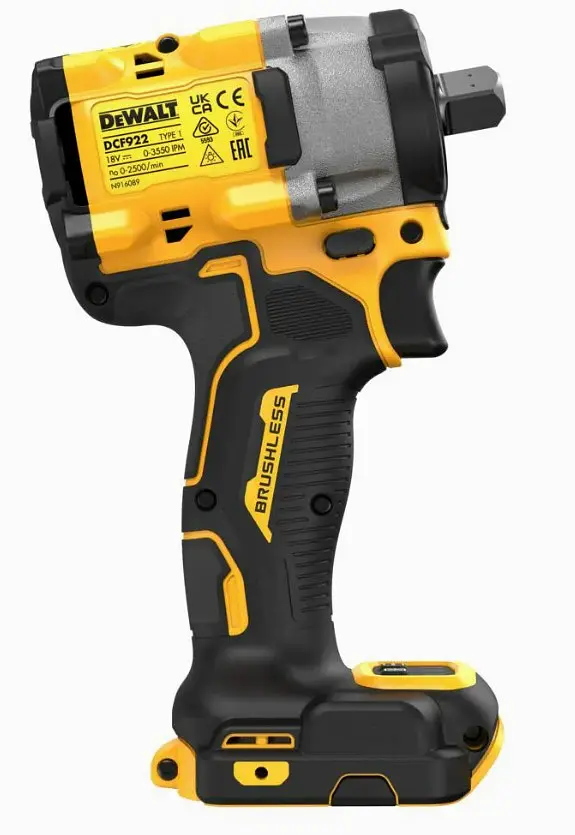 Гайкокрут ударний акумуляторний DeWalt без АКБ та ЗП DCF922N - фото 4