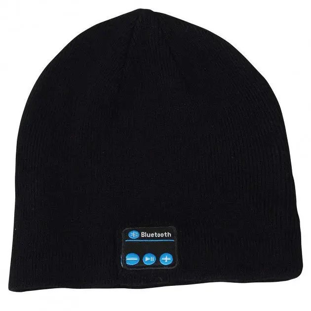 Шапка із вбудованими bluetooth навушниками SPS Hat BT ∙ Портативна колонка-шапка Bluetooth music hat - фото 3