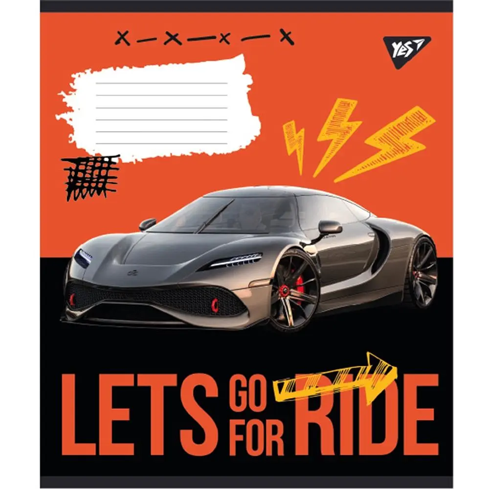 Набір зошитів Yes Lets Go For Ride A5 в клітинку 60 листів 10 шт. - фото 5