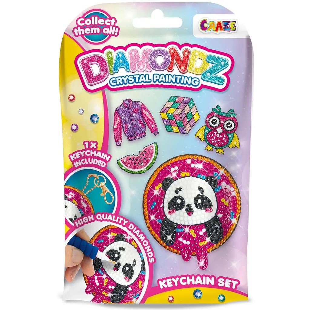 Набор для создания брелка со стразами Craze Diamondz в ассортименте (48351) - фото 3