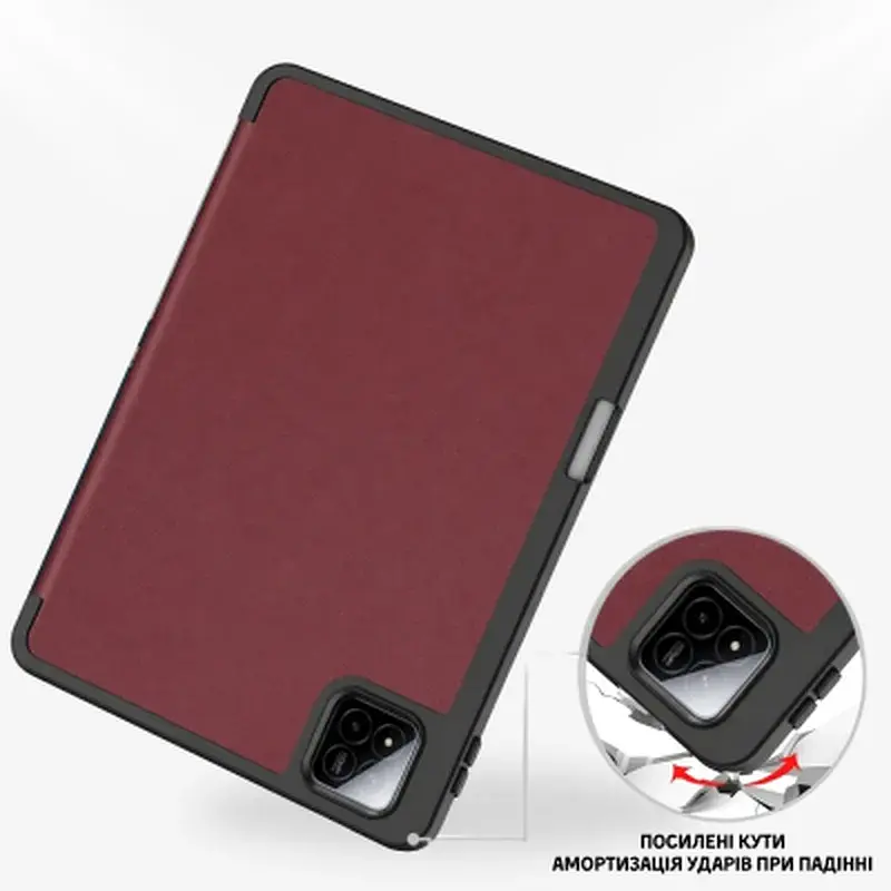 Чохол до планшета BeCover Flexible TPU Mate Xiaomi Pad 8 / 8 Pro 11.2" Red Wine (715628) - фото 5