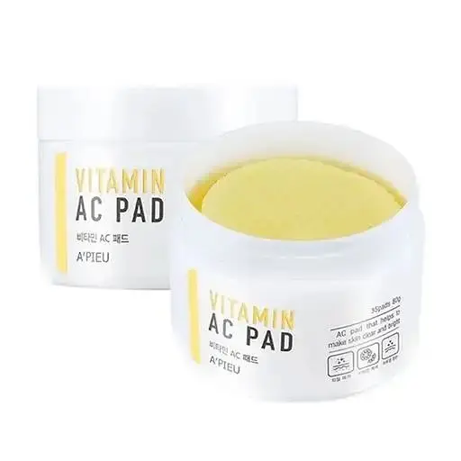 Пілінг-диски для очищення шкіри обличчя 35 шт A'pieu Vitamin AC Pad - фото 3