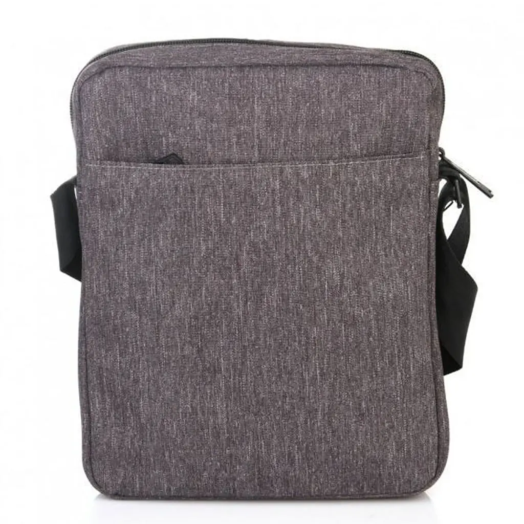 Сумка городская через плечо Tigernu T-L5102 2л для планшета до 9.6'' Black Gray (17187) - фото 2
