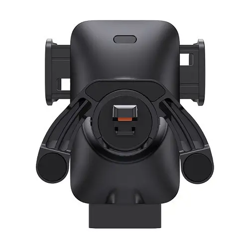 Бездротовий Автомобільний зарядний пристрій Baseus Wisdom Auto Alignment Car Mount Wireless QI 15W Air Outlet чорний CGZX000001 - фото 4