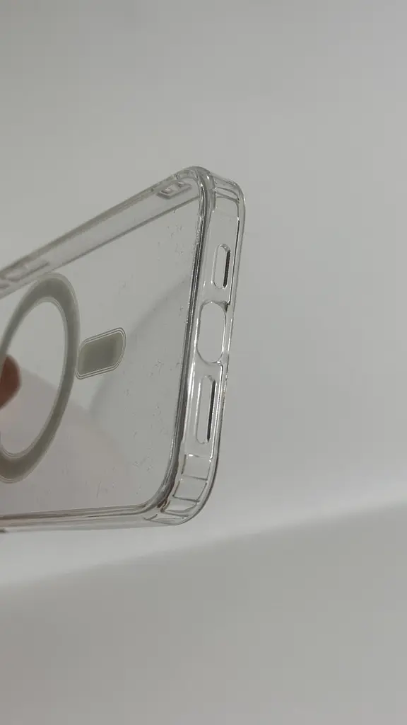 Протиударний чохол для Apple iPhone 15 Pro Max Clear Case Ultra Hybrid with MagSafe Прозорий з магнітом - фото 9