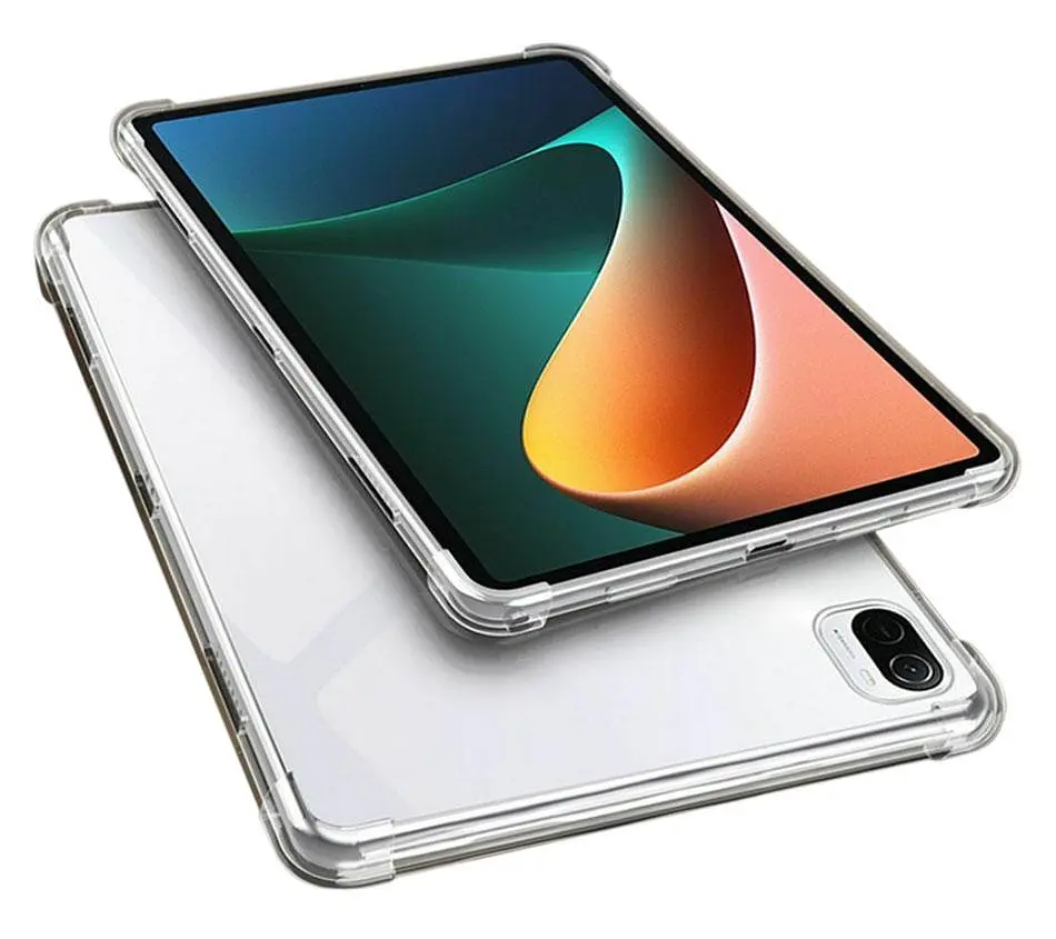 Силиконовый чехол бампер Primolux Silicone для планшета Xiaomi Mi Pad 5 / Mi Pad 5 Pro Clear - фото 3