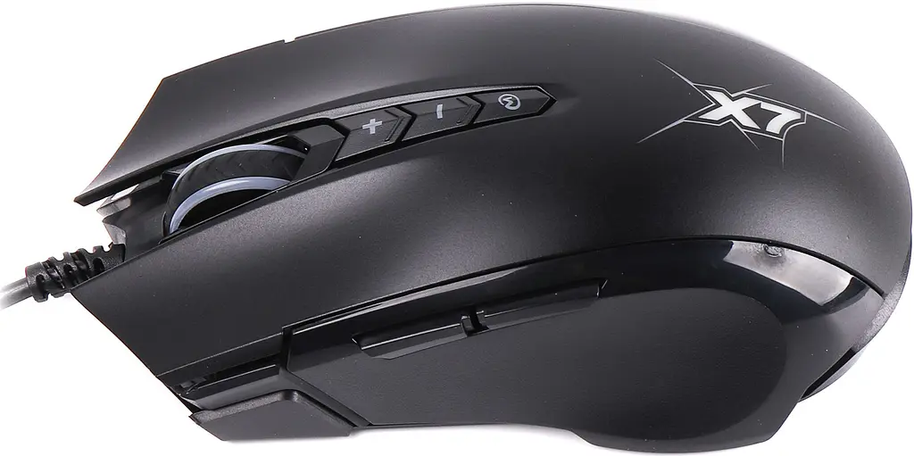 Мышь A4Tech X89 USB Black - фото 2