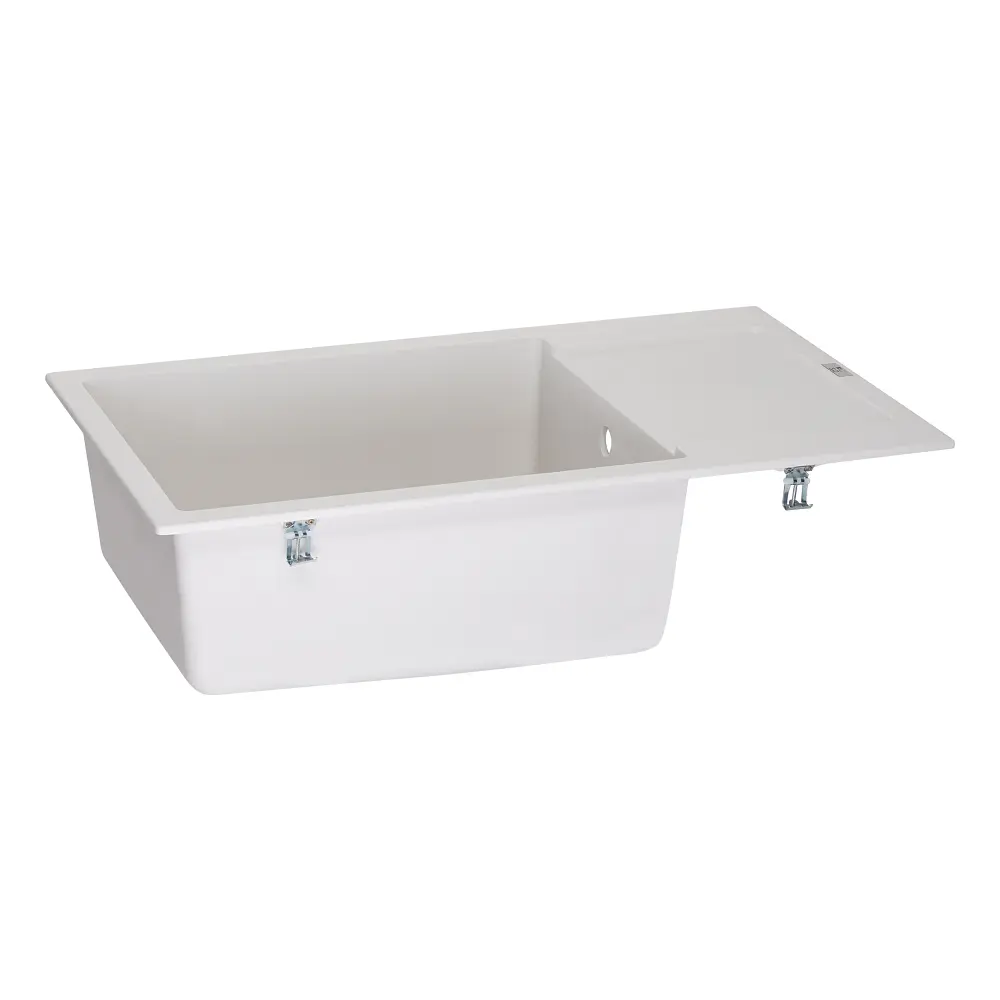 Кухонна мийка Lidz 781x510/200 WHI-01 (LIDZWHI01781510200) - фото 4