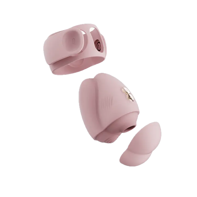 Стимулятор клітора Qingnan Thigh Pressure Sensing (рожевий) - фото 3