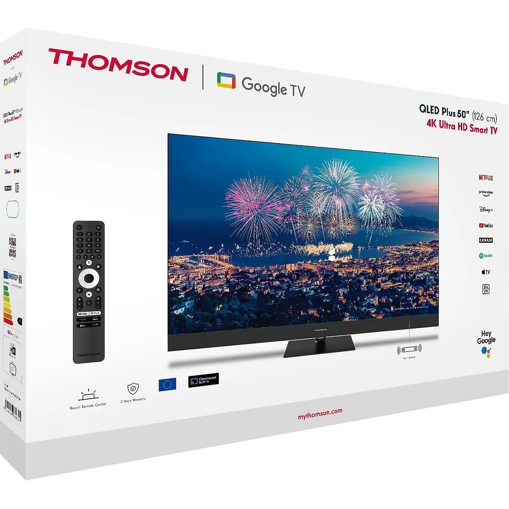 Телевизор Thomson QG6C14 50" QLED 4K UHD [50QG6C14] [139517] - фото 9