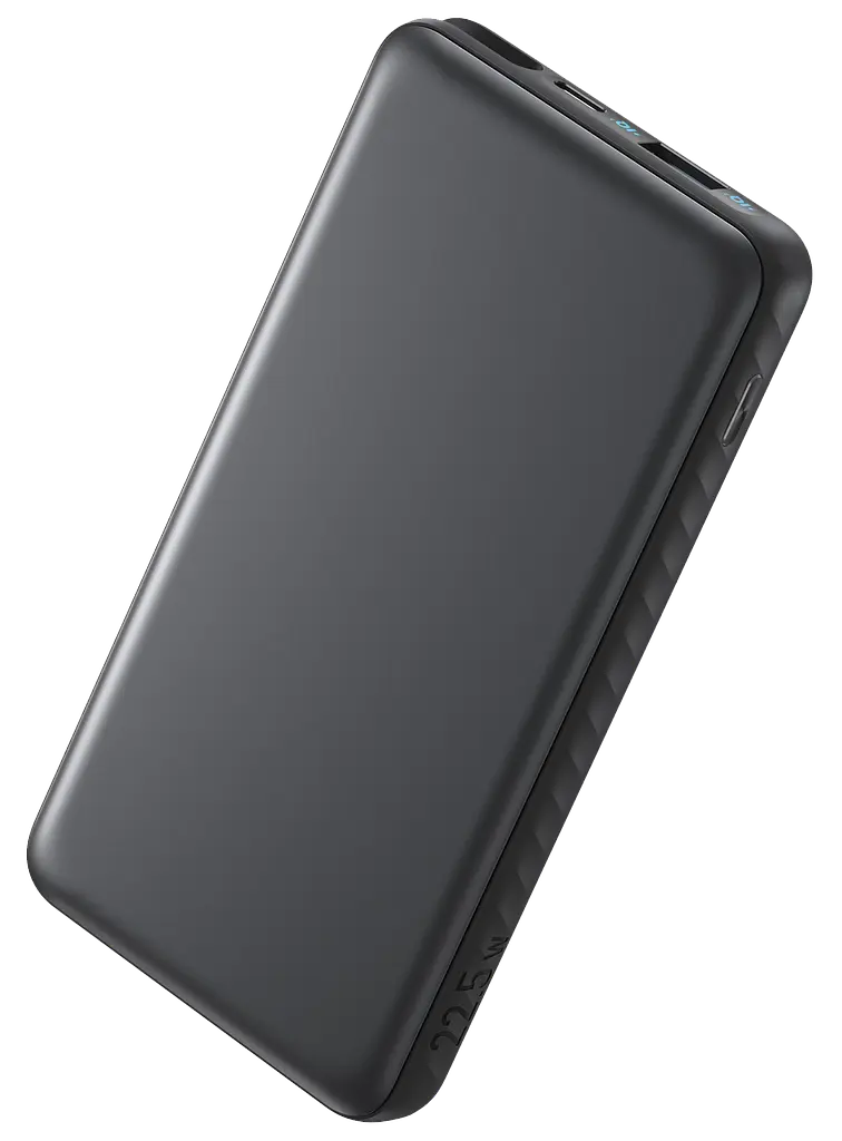Портативний зарядний пристрій - 10000 mAh 22.5W Built-In USB-C Cable Black Anker teh0027049 - фото 2