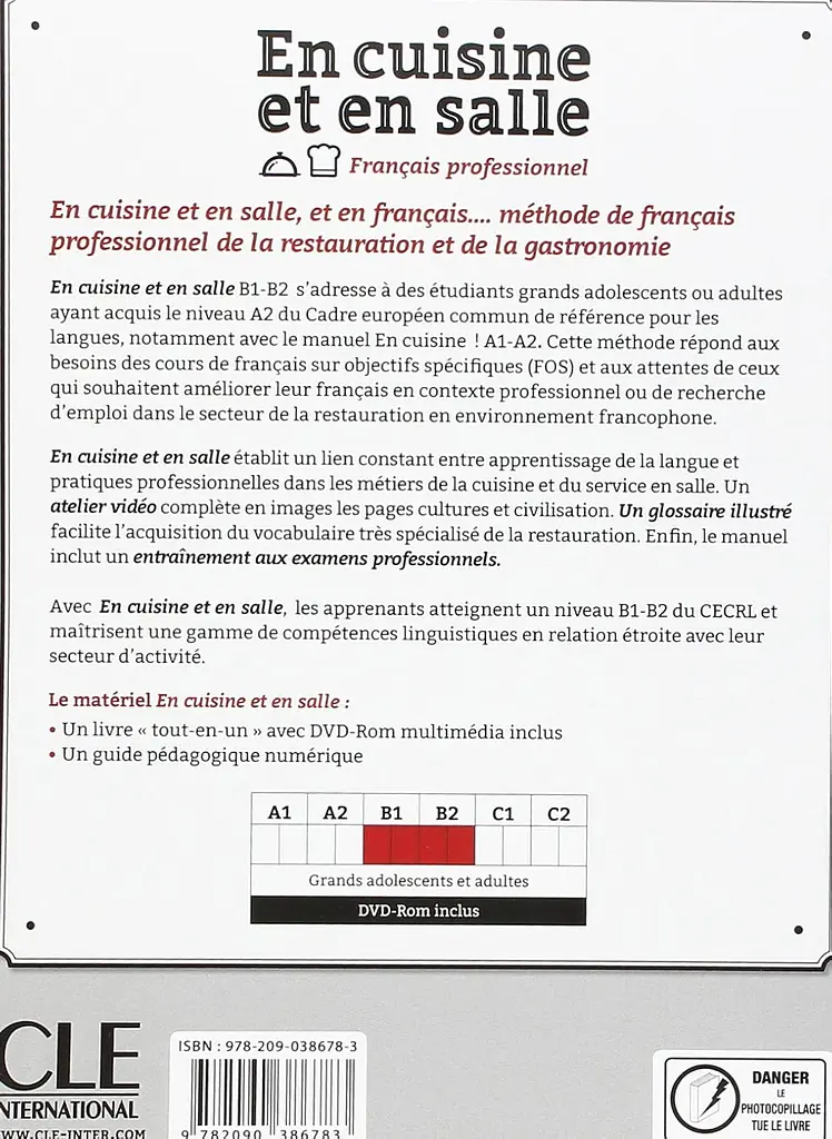 En cuisine et en salle B1-B2. Guide pédagogique - фото 2