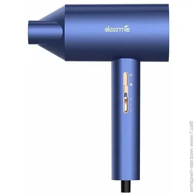 Фен Deerma DEM-CF15W Blue - фото 4
