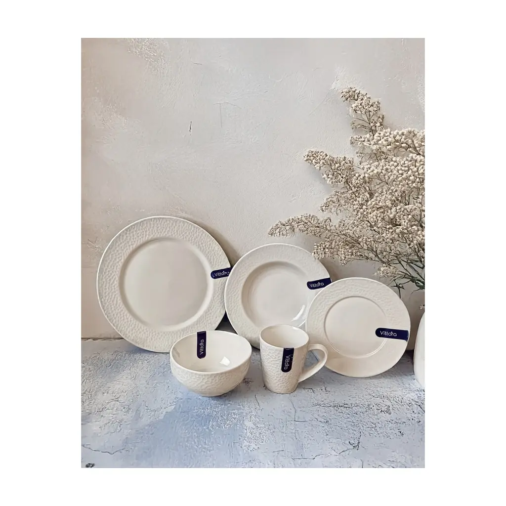 Тарілка Vittora Джоконда десертна 190мм (VT-P-1190GI) - фото 4