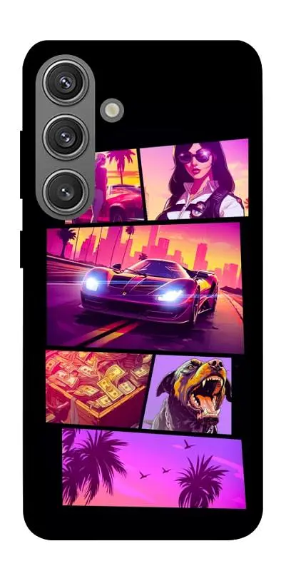 TPU чохол Demsky GTA vibes для Samsung Galaxy S24
