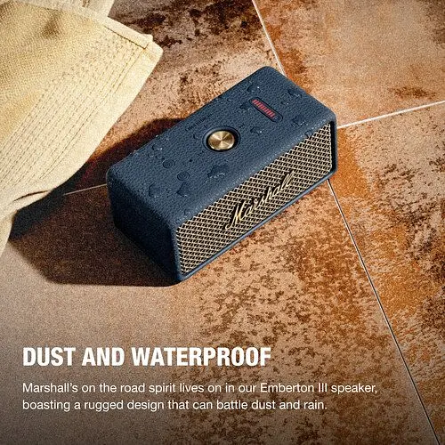 Акустика Marshall Emberton III Midnight Blue 20W Original (Підтримка офіційного додатку)(1008137) - фото 6