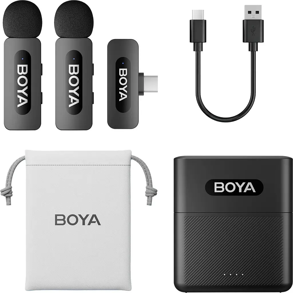 Мікрофон Boya BY-V30 Type-C Black (BY-V30) - фото 2