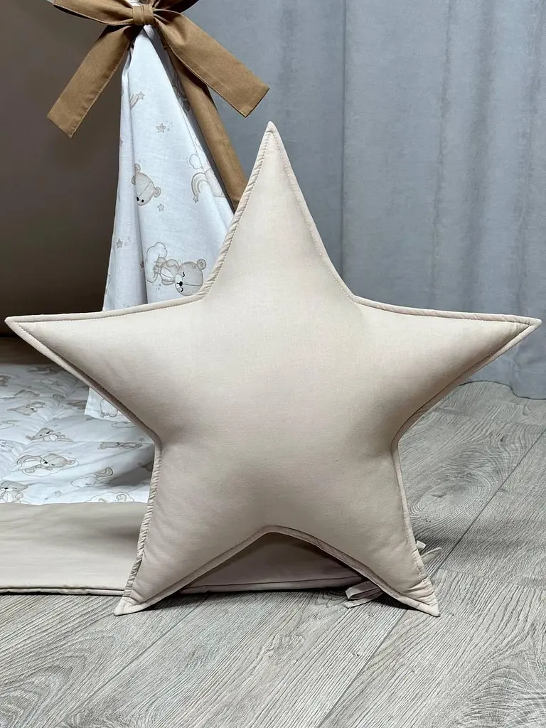 Вігвам-намет Ведмедик на веселці 7 зі стьобаним килимком Повний комплект 0627 - фото 10