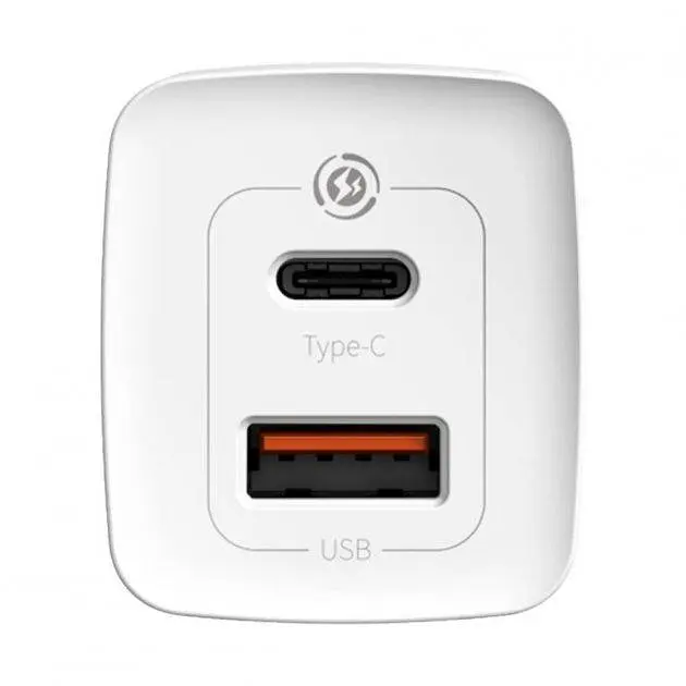 Мережевий зарядний пристрій Baseus GaN2 Lite Quick Charger (CCGAN2L-B02) білий - фото 4