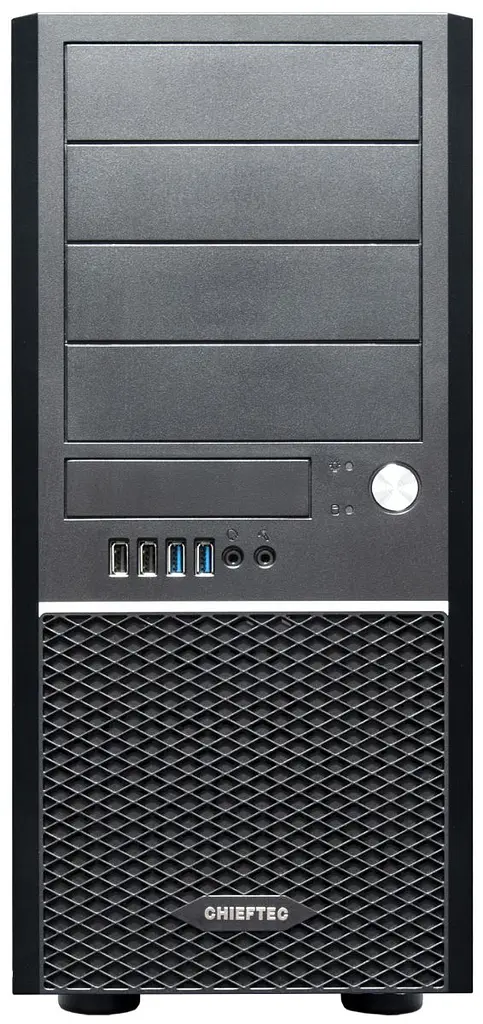 Корпус Chieftec CLASSIC см-25B-OP, без БЖ, 2xUSB3.0, ATX, Black ( см-25B-OP) - фото 4