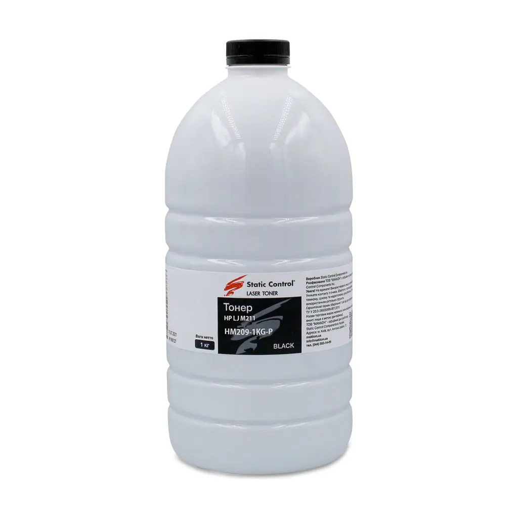 Тонер HP LJ M211 1кг фасовка Static Control (HM209-1KG-P)