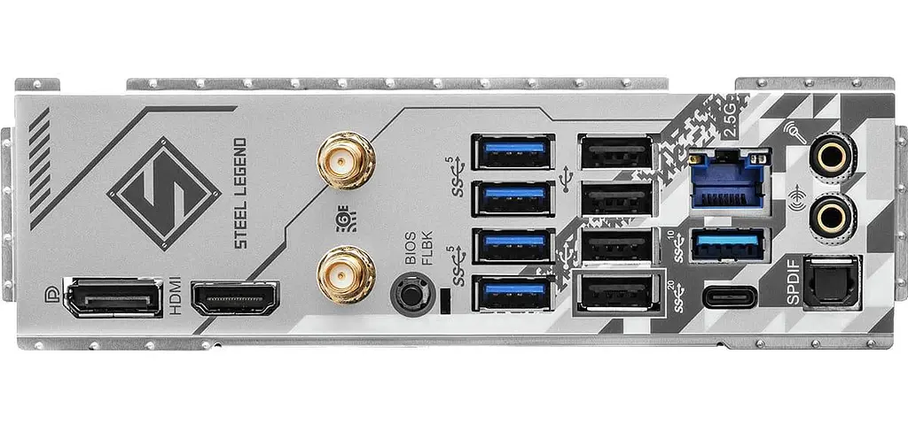 Материнська плата AsRock B650 Steel Legend WIFI (B650 Steel Legend WIFI) (Socket AM5, AMD B650, ATX) - фото 5