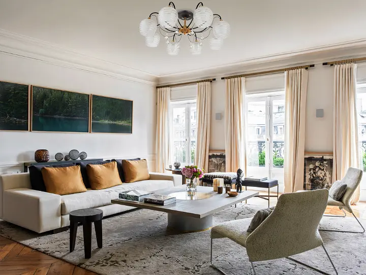 Люстра потолочная Brille классическая E27 60W BK (LK-676C/8) - фото 7