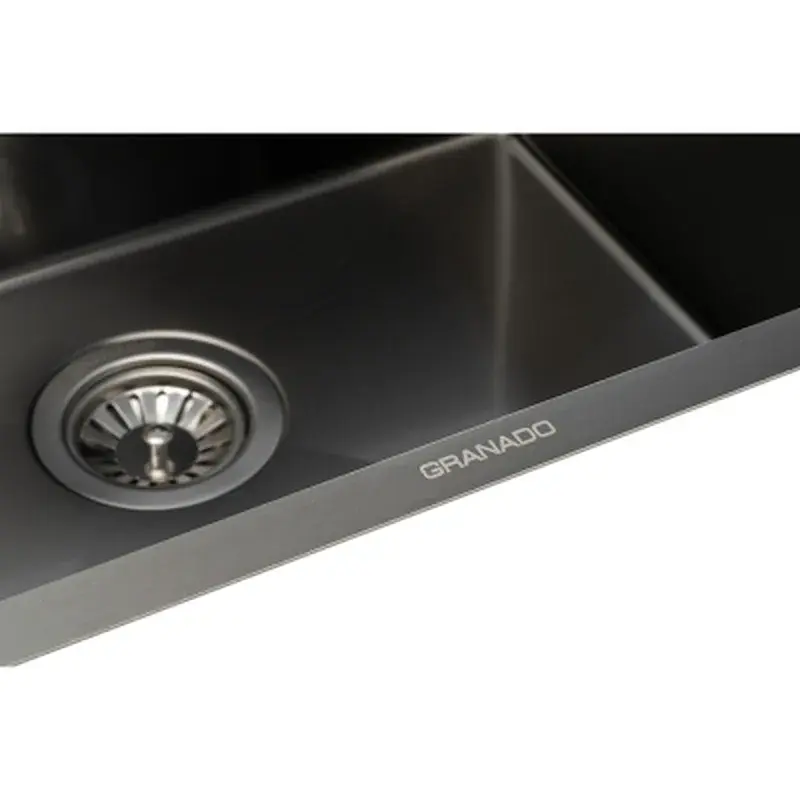 Мийка кухонна GRANADO Villena S201 black (GS03201B) - фото 3