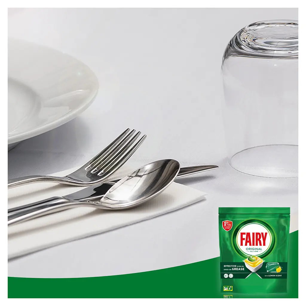 Капсулы для посудомоечных машин Fairy Original Все в 1, 56 шт. - фото 3