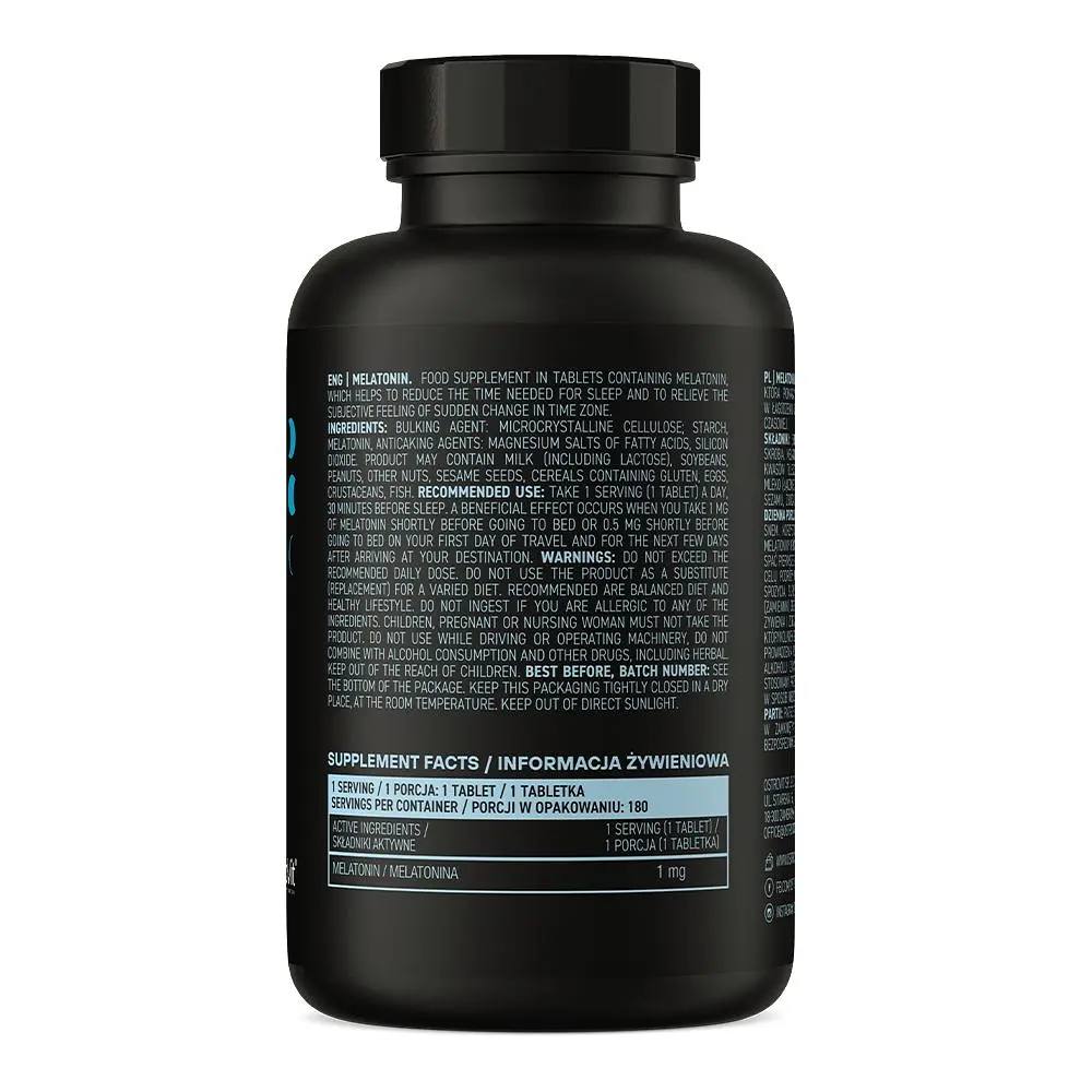 Мелатонін OstroVit 180 таблеток - фото 3