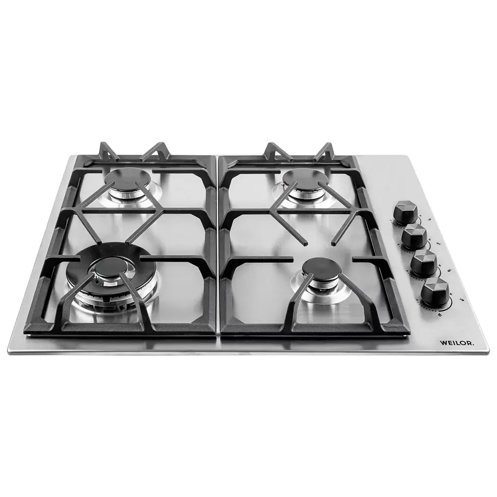 Поверхность газовая на металле Weilor GM W 634 SS - фото 2